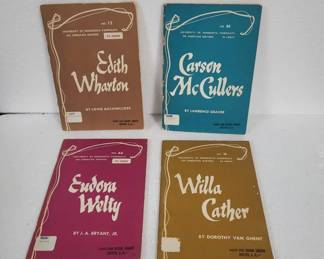 Vintage Biography Pamphlets of Writers