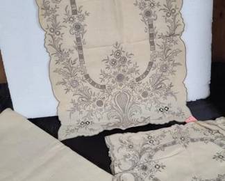 Ornate Table Linens