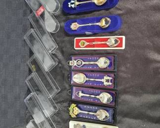 Ten Souvenir Spoons - Lot 2