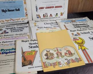 School Award Certificates