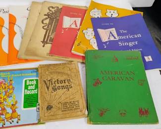 Music Book Lot