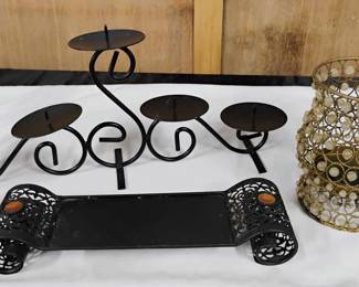 Metal Candle Holders