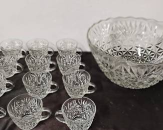 Vintage Arlington Punch Bowl Set