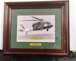 CH-60 First Flight Helicopter Print