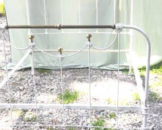 Antique Brass and Iron Bed