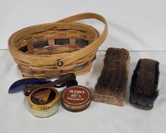 Vintage Shoeshine Kit