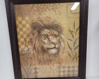 Lion Print