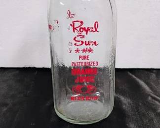 Royal Sun Orange Juice Bottle