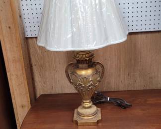 Gold Grecian Urn Style Lamp
