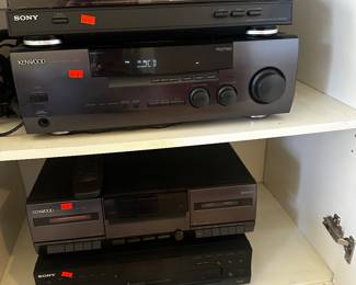 Receiver
Cassette player