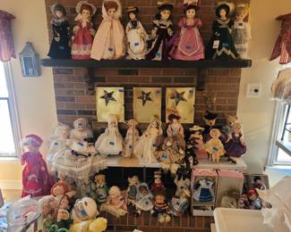 Various Dolls 
Hollywood Barbies