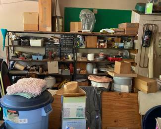 Garage is Jam packed!!!