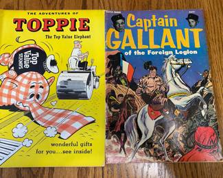 Captain Gallant Comic and Toppie Top Value Book