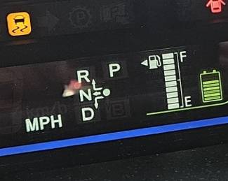 2012 Prius Dash Board.