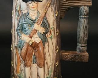 Vintage Napcoware Minute Man Stein, Made in USA
