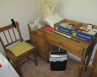 DESK AND CHAIR
