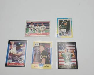 707 Lot of 5 Baseball Cards