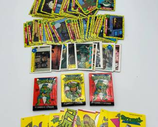 401 Teenage Mutant Ninja Turtles card lot