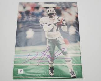 717 Signed Deion Sanders Photo