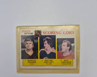 NHL Scoring Leaders Wayne G