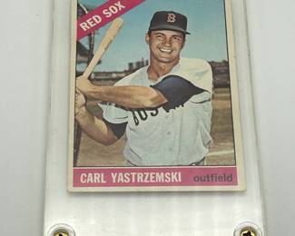 205 1966 Carl Yastrzemski Topps 70 Baseball Card Red Sox