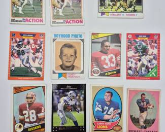 Lot of Vintage NFL 1960s1990s