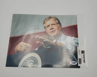 712 Jimmy Carter Signed Picture