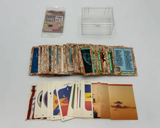 123 Sealed 1991 Pro Set Desert Storm Card Pack Lot of 1991 Topps Desert Storm Cards