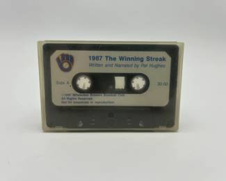 503 1987 A Season to Remember Cassette Tape, Milwaukee Brewers