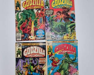 Lot 82008 Godzilla Comics Marvel