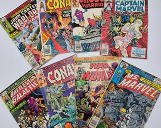 Lot 82006 Marvel Conan Battlestar Galactica