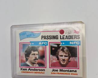 1981 Joe Montana Passing Legends