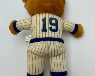 116 Robin Yount Signed Milwaukee Brewers Teddy Bear