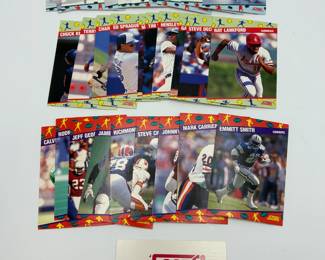135 1991 Score NFL, MLB, NHL Cards