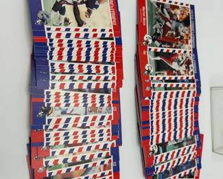 134 1990 Stars N Stripes NFL Asher Football Cards