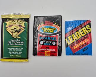 Topps Conlon Collector Card Packs 