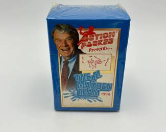 167 SEALED Action Packed 1990 The All Madden Team Football Card Box