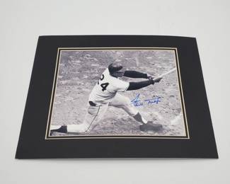 742 Signed Baseball Photo