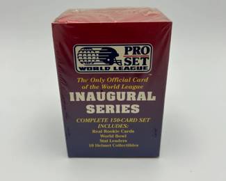 166 SEALED 1991 Pro Set Inaugural Series 150 Football Card Set