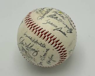351 Baseball w Multiple Autographs