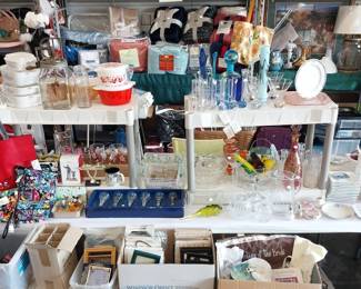 Pyrex, Waterford, cases, Vera Bradley