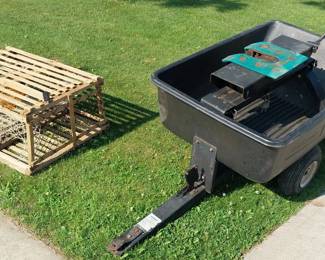 Craftsman lawn cart, trailer, lobster cage, trap