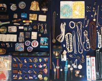 jewelry, pocket knives, Boyscout, silver