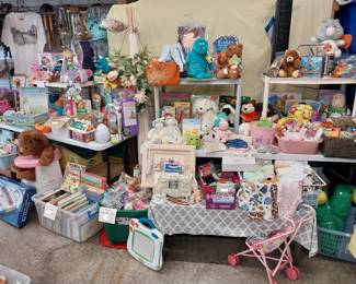 Holly Hobby, Boyds Bears, Raggedy Ann, Shirley Temple, Strawberry Shortcake, Cabbage Patch, Snoopy, Toy Story