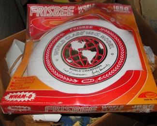 Frisbee in box
