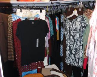 More clothes and handbags