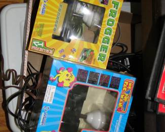 Frogger and pacman tv games