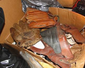 Mitts, holsters