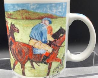Chaleur Degas horse mug