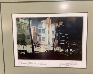 Signed South Beach Miami